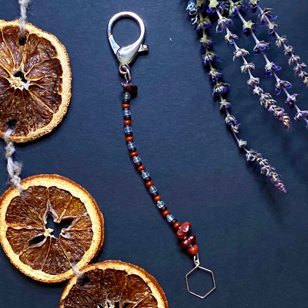 Mookaite Keychain